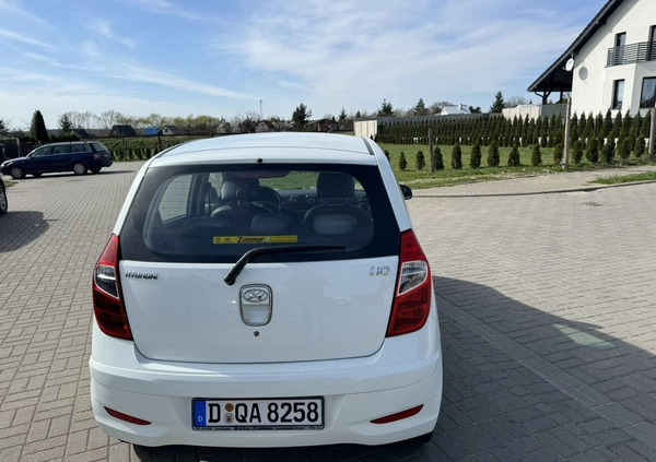 Hyundai i10 cena 16500 przebieg: 115000, rok produkcji 2013 z Grodków małe 121